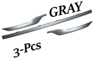 2020 2021 2022 Honda CR-V CRV Rear Bumper Center Left Right Molding Trim Gray - Texas-e-parts