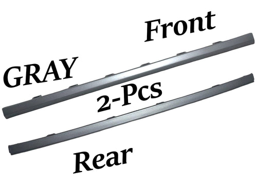 2020 2021 2022 Honda CR-V CRV Front Rear Bumper Center Middle Molding Trim Gray - Texas-e-parts