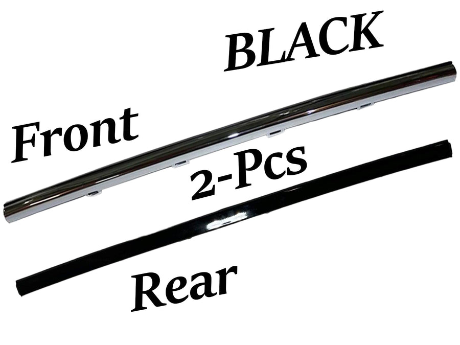 2020 2021 2022 Honda CR-V CRV Front Rear Bumper Center Middle Molding Trim Black - Texas-e-parts