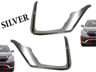 2020 2021 2022 Honda CR-V CRV Left Right Front Bumper Face Bar Molding Trim Driver & Passenger Silver