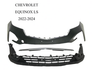 2022 2023 2024 Chevrolet Equinox LS Front Bumper Upper Lower Cover With Chrome Molding Trim