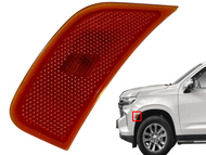 2021 2022 2023 2024 GMC Chevrolet Cadillac Suburban Tahoe Escalade Yukon Left Side Front Bumper Turn Signal Light Lamp Driver Side Marker