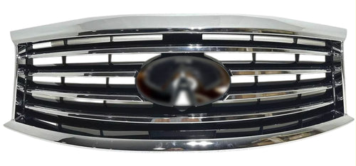 2013-2015 Infiniti JX35 QX60 Grille Front Bumper Upper Grill Chrome - Texas-e-parts