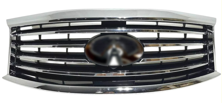 2013-2015 Infiniti JX35 QX60 Grille Front Bumper Upper Grill Chrome - Texas-e-parts