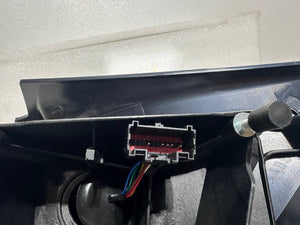 2021 2022 2023 Ford F-150 Front Door Left Side Rear View Mirror Heated Power Mirror Adjustment With BSM (Blind Spot Monitoring) Textured Manual Fold