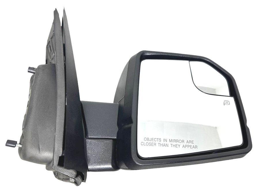 2018 2019 2020 Ford F-150 Front Door Right Passenger Power Side Rear View Mirror Heated Signal Blind Spot 6-Pins Plug - Texas-e-parts
