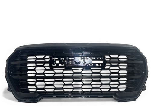 2022-2024 GMC Terrain Denali Front Bumper Upper Grille Gloss Black - Texas-e-parts