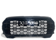 2022 2023 2024 GMC Terrain Denali Front Bumper Upper Grille Without Camera Option Gloss Black