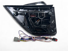 Load image into Gallery viewer, 2017 2018 2019 2020 2021 2022 Ford F-250 F-350 Super Duty Left Right Front Door Side Rear View Mirror Heated Signal Puddle Light Power Adjustment With BSM (Blind Spot Monitoring) Black / Textured Driver &amp; Passenger Set