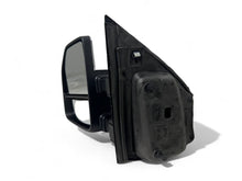 Load image into Gallery viewer, 2017 2018 2019 2020 2021 2022 Ford F-250 F-350 Super Duty Left Right Front Door Side Rear View Mirror Heated Signal Puddle Light Power Adjustment With BSM (Blind Spot Monitoring) Chrome / Textured Driver &amp; Passenger Set