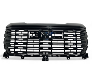 2022 2023 2024 GMC Sierra 1500 & Sierra 1500 Limited Front Bumper Upper Grille Gloss Black