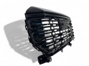 2022 2023 2024 GMC Sierra 1500 & Sierra 1500 Limited Front Bumper Upper Grille Gloss Black
