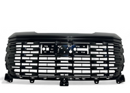 2022 2023 2024 GMC Sierra 1500 & Sierra 1500 Limited Front Bumper Upper Grille Gloss Black