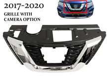 Load image into Gallery viewer, 2017 2018 2019 2020 Nissan Rogue Front Bumper Upper Grille With Camera Option