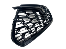 Load image into Gallery viewer, 2020 2021 2022 2023 2024 2025 Toyota Highlander Front Bumper Upper Grille W Cam Option Gloss Black