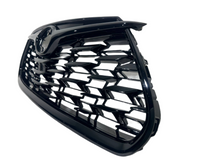 Load image into Gallery viewer, 2020 2021 2022 2023 2024 2025 Toyota Highlander Front Bumper Upper Grille W Cam Option Gloss Black