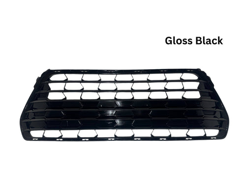 2024-2025 Toyota Grand Highlander Front Bumper Lower Grille Gloss Black - Texas-e-parts