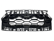 2023 2024 2025 Honda HRV HR-V LX Front Bumper Upper Grille Without Sensor Holes Honeycomb Matte Black