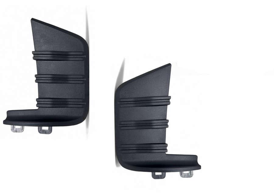 2019-2022 Chevrolet Silverado 1500 & Silverado 1500 LTD Left Right Front Bumper Fog Light Cover Driver & Passenger Set - Texas-e-parts