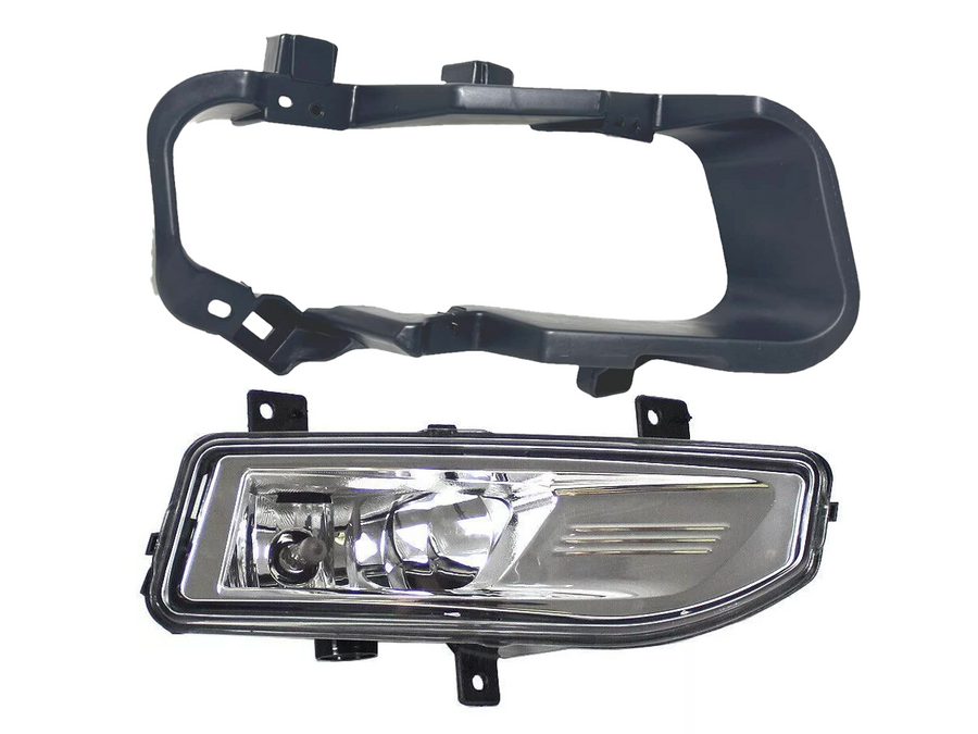 2018 2019 2020 Nissan Kicks SR Front Bumper Front Bumper Fog Light Lamp With Bracket Right Passenger Side - Texas-e-parts