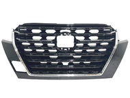 2021 2022 2023 2024 Nissan Kicks Grille Front Bumper Upper Grille - Texas-e-parts
