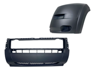 2019 2020 2021 2022 Ram Promaster 1500 2500 3500 Left Front Bumper Side End Cap Cover With Center Middle Cover Black