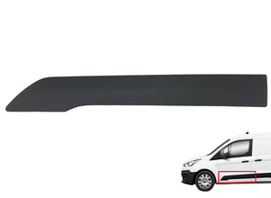 2014 2015 2016 2017 2018 2019 2020 2021 2022 2023 Ford Transit Connect Front Door Body Side Molding Left Driver Side