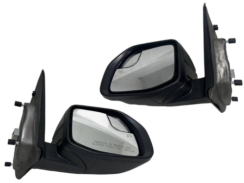 2022-2024 Ford Maverick Left Driver Right Passenger Front Door Power Side Rear View Mirror Heated Blind Spot Manual Fold Textured - Taxes-e-Parts