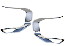 Load image into Gallery viewer, 2022 2023 2024 Mitsubishi Outlander &amp; Outlander PHEV Left Right Front Bumper Upper Lower Chrome Molding Trim Driver Passenger Side