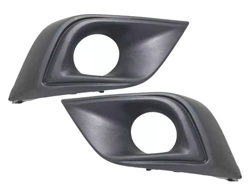 2015-2018 Nissan Murano Front Bumper Fog Light Cover Left Driver & Right Passenger Set - Texas-e-parts