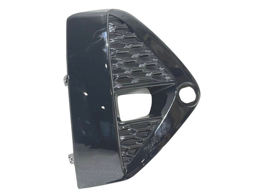 2019 2020 2021 2022 2023 2024 Nissan Murano Front Bumper Fog Light Cover Right Passenger Side Gloss Black - Texas-e-parts