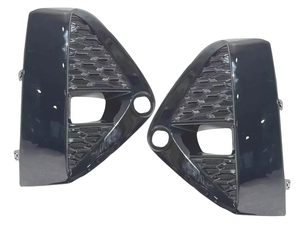 2019 2020 2021 2022 2023 2024 Nissan Murano Front Bumper Fog Light Cover Left Driver & Right Passenger Gloss Black