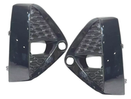 2019 2020 2021 2022 2023 2024 Nissan Murano Front Bumper Fog Light Cover Left Driver & Right Passenger Gloss Black