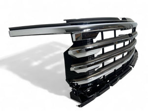 2022 Chevrolet Silverado 1500 & Silverado 1500 LTD High Country Front Bumper Upper Grille Chrome