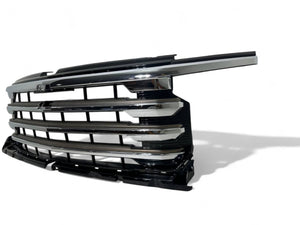 2022 Chevrolet Silverado 1500 & Silverado 1500 LTD High Country Front Bumper Upper Grille Chrome