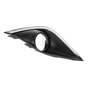 2016 2017 2018 2019 2020 Mitsubishi Outlander Front Bumper Fog Light Bezel Cover Right Passenger Side - Texas-e-parts