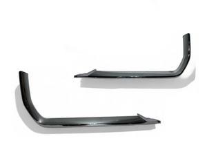 2022 2023 2024 GMC Terrain Denali Left Right Front Bumper Lower Chrome Molding Trim Driver & Passenger Set