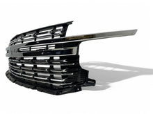 Load image into Gallery viewer, 2021 2022 2023 2024 Chevrolet Suburban Tahoe Premier Front Bumper Cover With Upper Lower Grille Air Vents Side Reflector Bumper Bracket Chrome Molding Trim 13-PCS