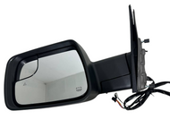 2019 2020 2021 2022 2023 Ram 1500 Left Driver Front Door Power Side Rear View Mirror Heated Signal Puddle Lamp With BSM Blind Spot Monitoring - Texas-e-parts
