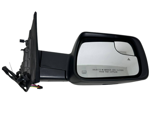 2019 2020 2021 2022 2023 Ram 1500 Right Passenger Front Door Power Side Rear View Mirror Heated Signal Puddle Lamp With BSM Blind Spot Monitoring - Texas-e-parts