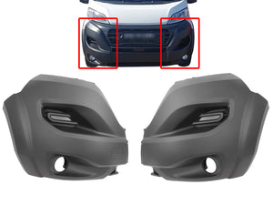 2023 2024 2025 Ram Promaster 1500 2500 3500 Left Right Front Bumper Side End Cap Cover Driver & Passenger