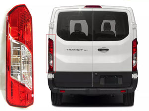 2015 2016 2017 2018 2019 2020 2021 2022 2023 2024 Ford Transit 150 250 350 350HD Left Side Rear Tail Light W/o Bulbs