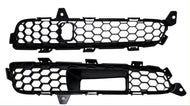 2008 2009 2010 2011 2012 2013 2014 2015 Infiniti EX35 EX37 QX50 Left Right Front Bumper Lower Grille Driver Passenger Set Honeycomb