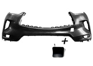 2019 2020 2021 2022 2023 2024 Infiniti QX50 Front Bumper Cover With Tow Hook Eye Cap Cover
