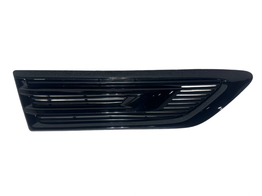 2018 2019 2020 2021 2022 2023 2024 Infiniti QX80 Front Fender Vent Grille Right Passenger Side Gloss Black