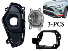 Load image into Gallery viewer, 2022 2023 2024 Toyota Rav4 XLE Premium Front Bumper Fog Light Lamp With Cover &amp; Bracket Left Driver Side 3-PCS