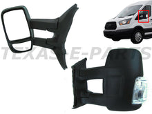 Load image into Gallery viewer, 2015 2016 2017 2018 2019 2020 2021 2022 2023 2024 Ford Transit 150 Front Left Door Side Rear View Mirror Long Arm Signal