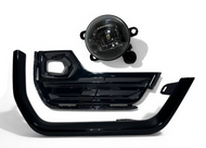 2022 2023 2024 GMC Terrain SLT Right Front Bumper Fog Light Lamp With Cover & Molding Trim Gloss Black Passenger Side