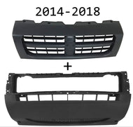 2014-2018 Ram ProMaster 1500 2500 3500 Front Bumper Center Middle Cover With Upper Grille - Texas-e-parts