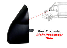 Load image into Gallery viewer, 2014 2015 2016 2017 2018 2019 2020 2021 2022 2023 2024 2025 Ram Promaster 1500 2500 3500 Left Driver Front Door Side Rear View Mirror Bezel Cap Cover